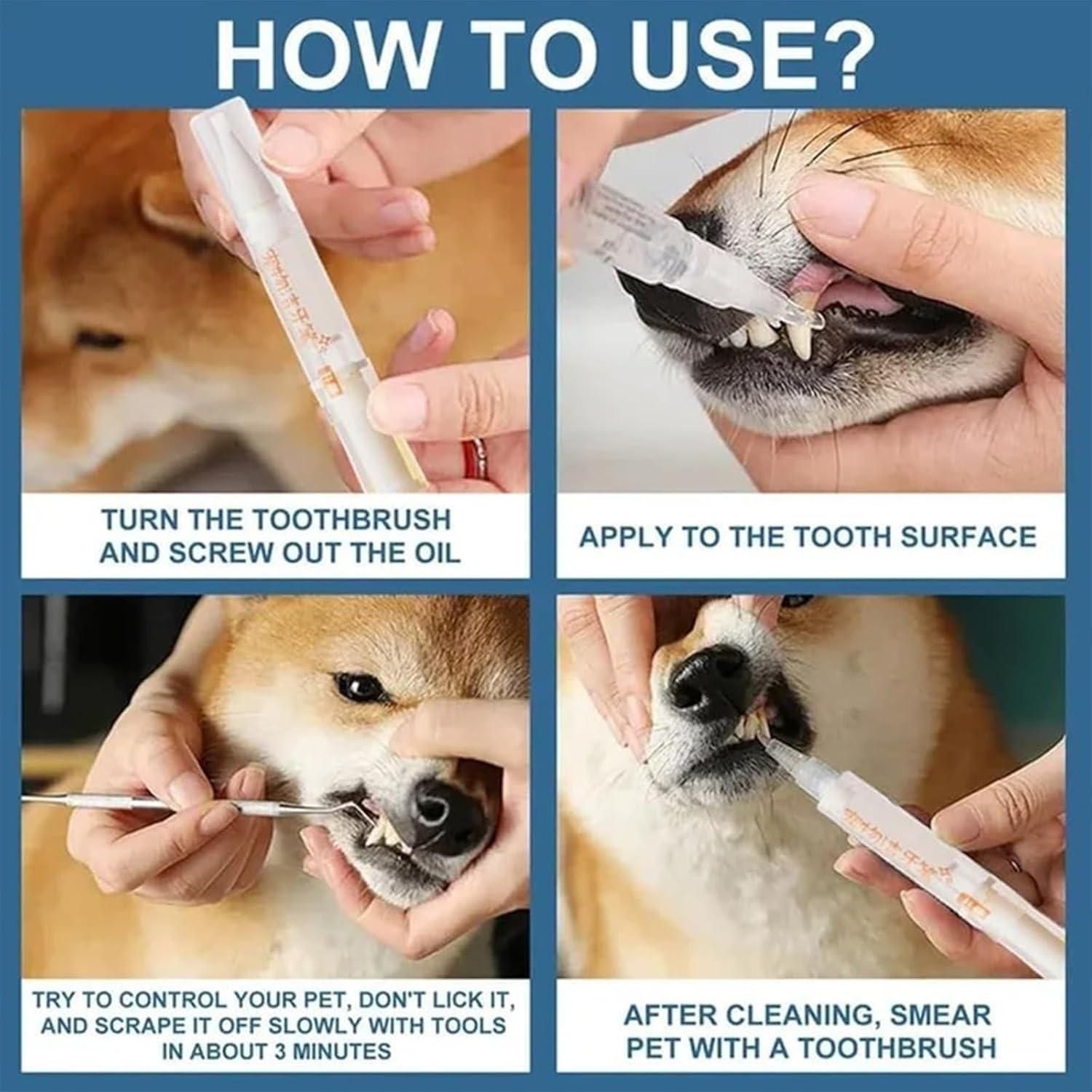 Dog Pen Toothbrush